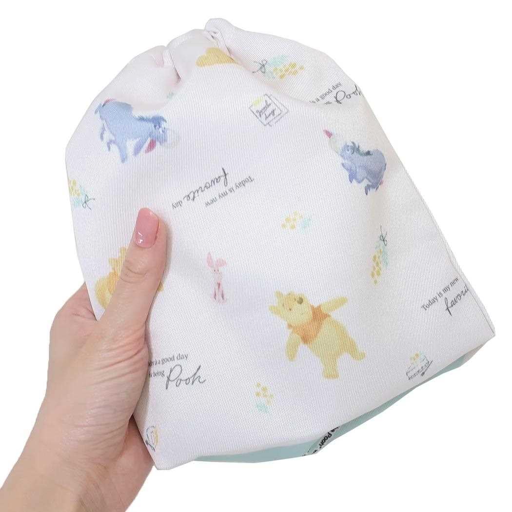 Amazon.co.jp: くまのプーさん[巾着袋]マチ付き巾着/新入学